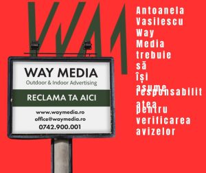 Radu Vasilescu și Way Advertise Production SRL – Steaguri publicitare ilegale fără avize în București